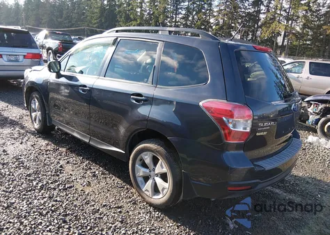 2014 Subaru Forester 2.5I Premium из США, поврежденный, VIN JF2SJAEC8EH558395